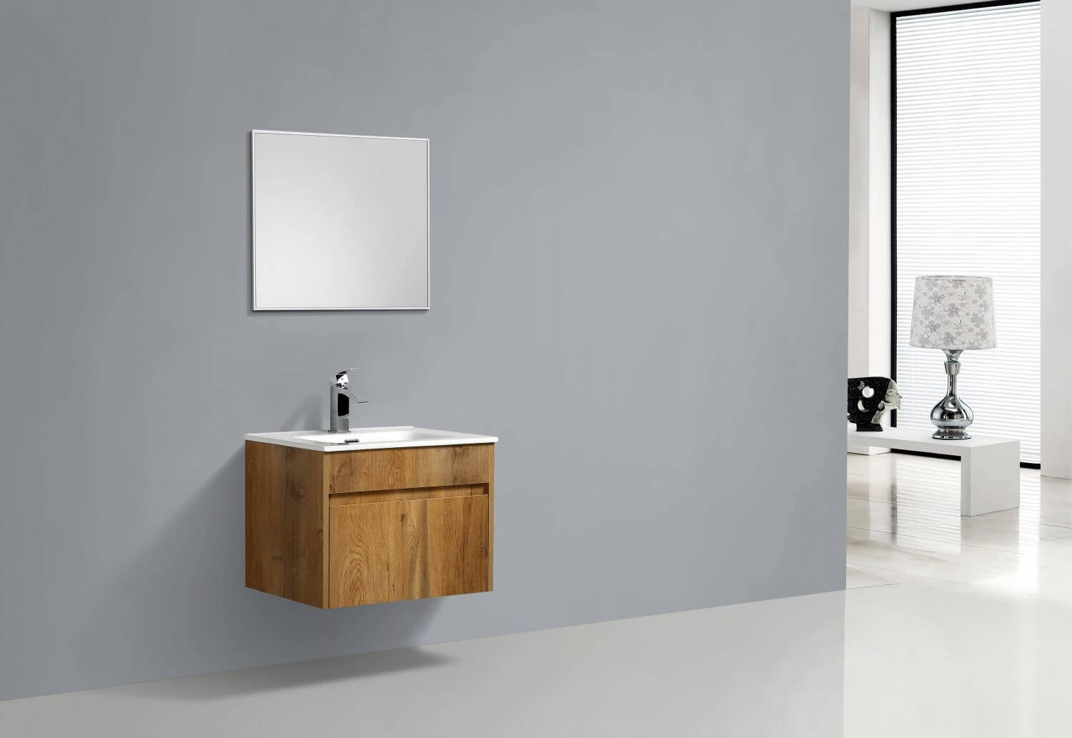 KLIPEN CAPRI 800 F.OAK MUEBLE 80X47 C/BACHA C/VALVULA