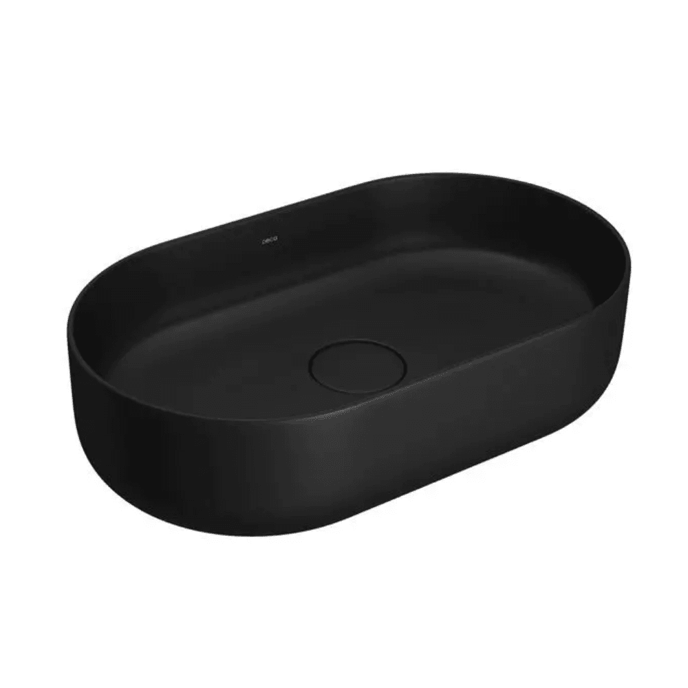 DECA L14050 NEGRO MATE BACHA DE APOYO 500X295 mm.