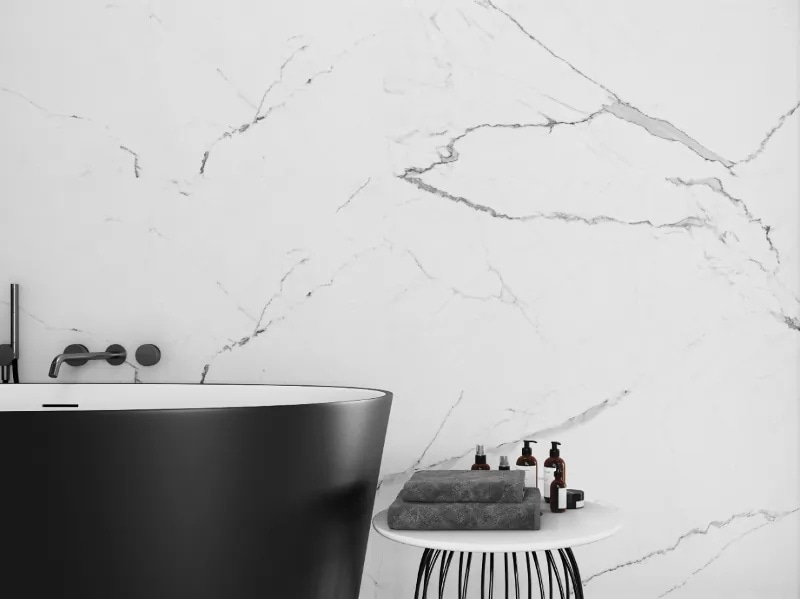 FERIA/ PORCELANATO STATUARIO WHITE HONED 60X120
