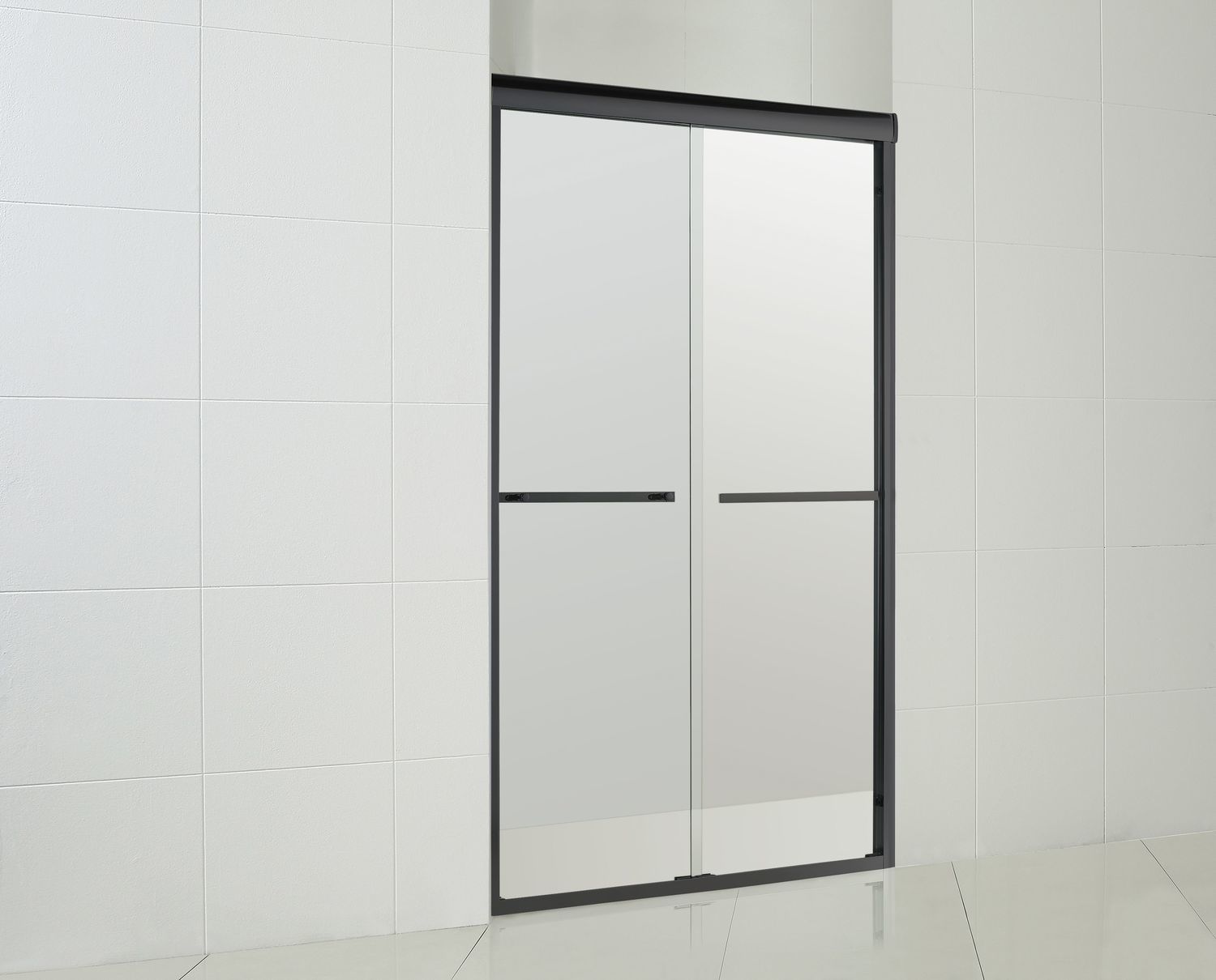 KLIPEN ES-115 MAMPARA FRONTAL 140X198 NEGRO MATE (8mm)