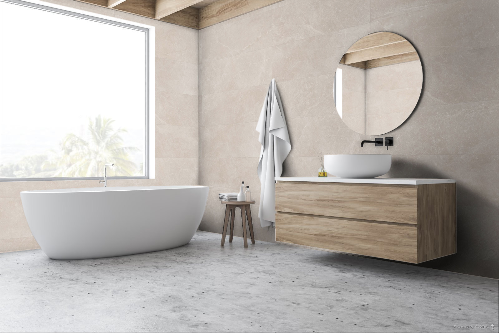 FERIA/ CERAMICA BLEUEMIX TAUPE 40X120