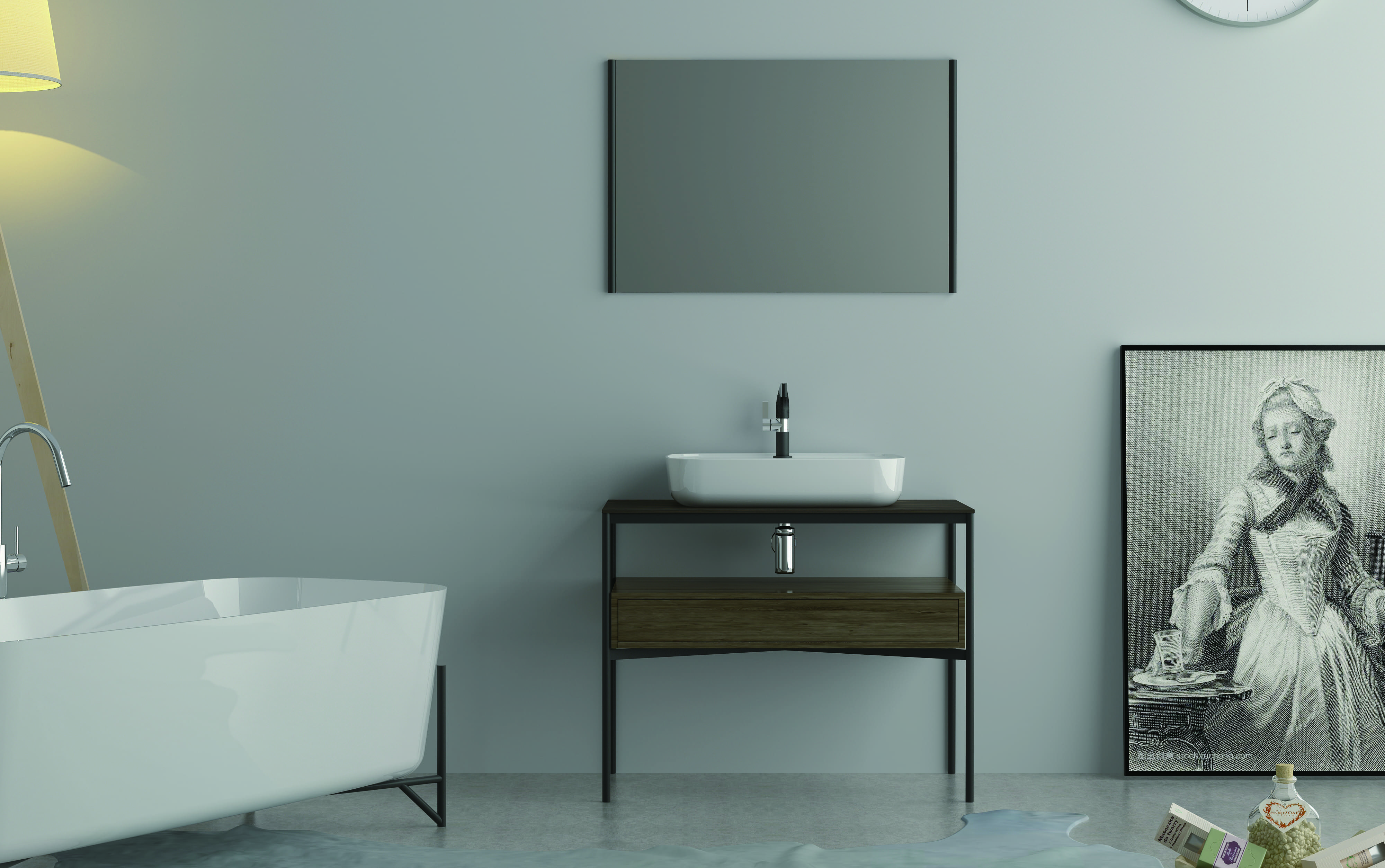 KLIPEN GALIO 900 MUEBLE 90X50 (SIN BACHA)