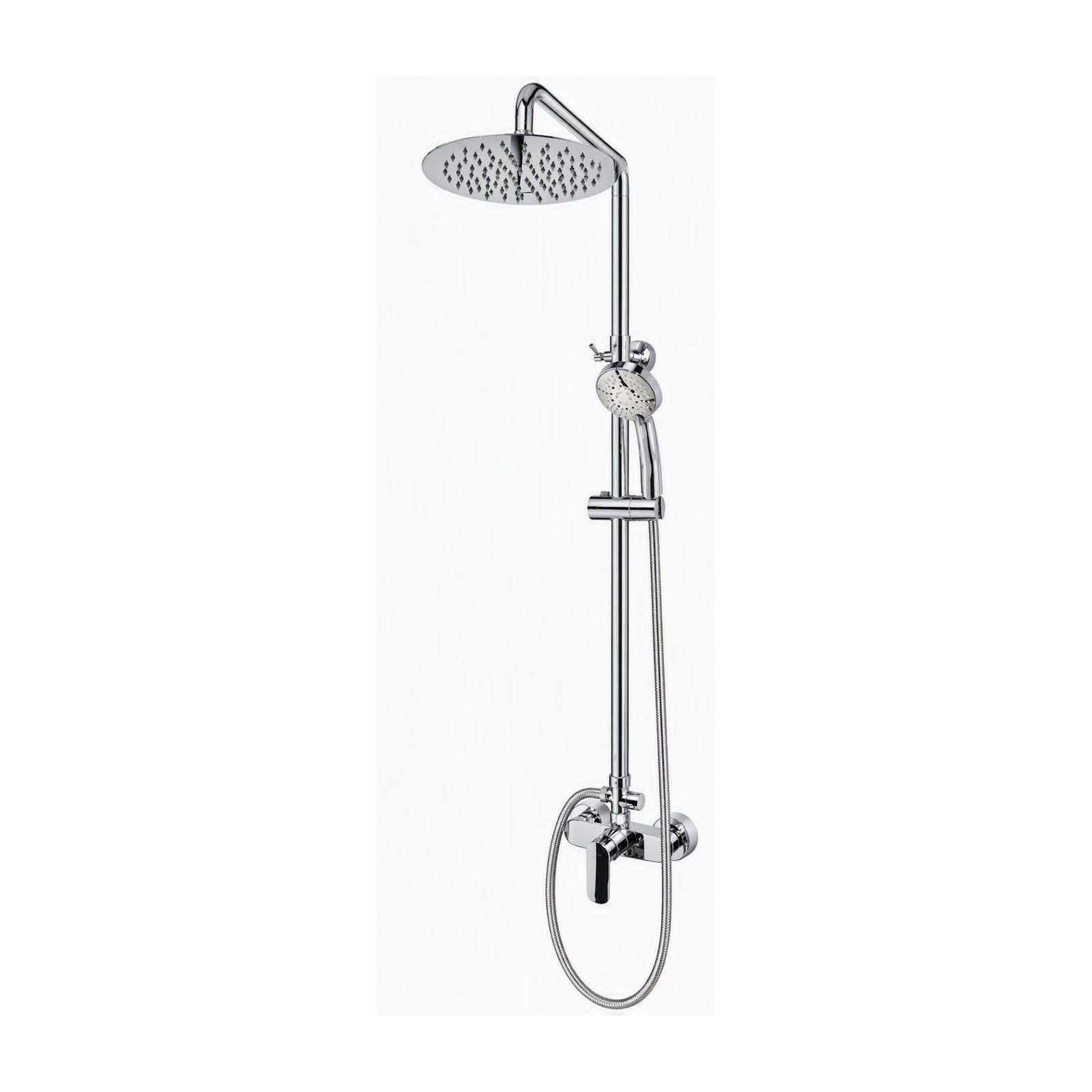 KLIPEN URBAN II COLUMNA DUCHA MONOC CROMO - ROC. ACERO