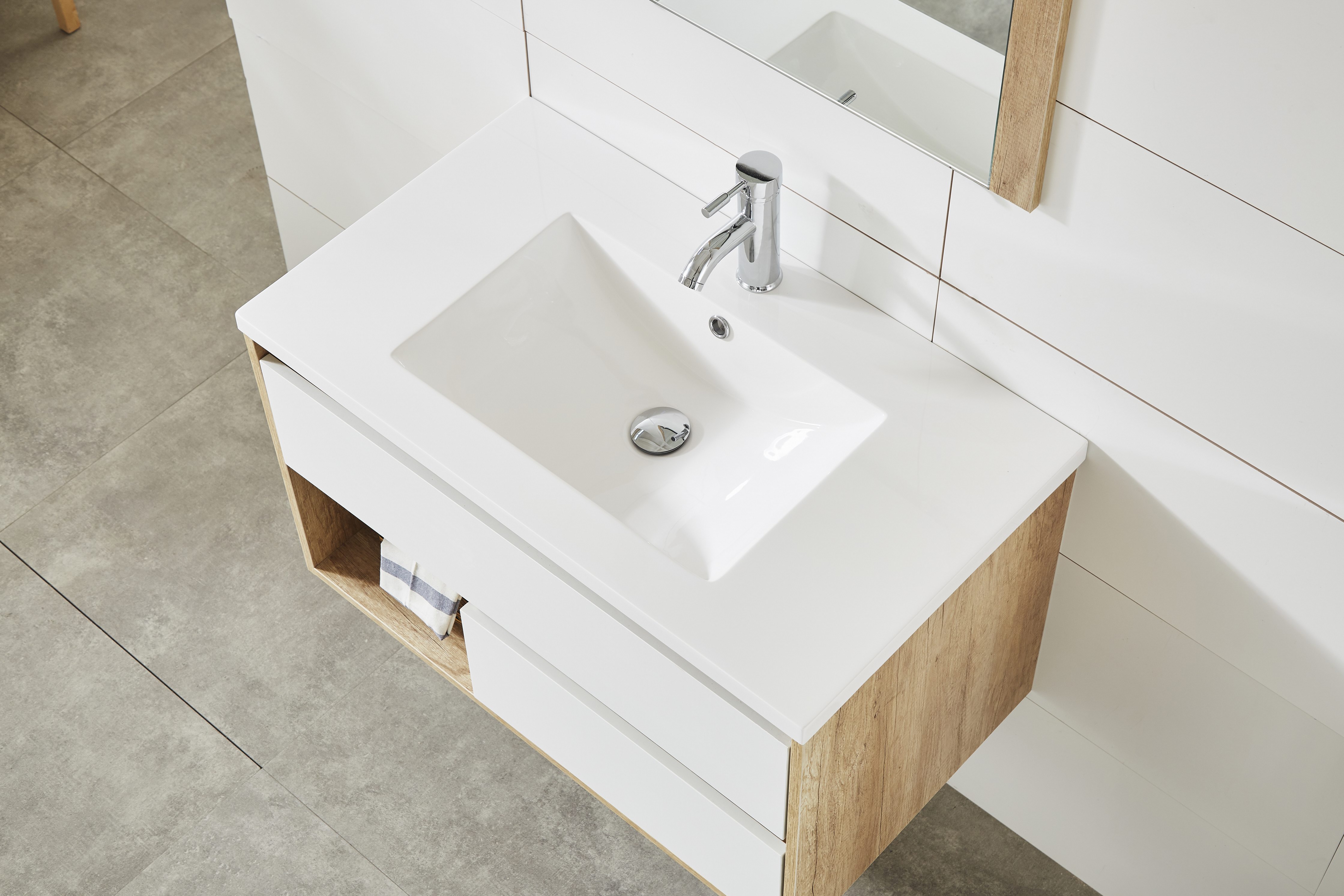 KLIPEN SEVILLA 80 VANILLA MUEBLE 80X46 C/BACHA SIN VALV