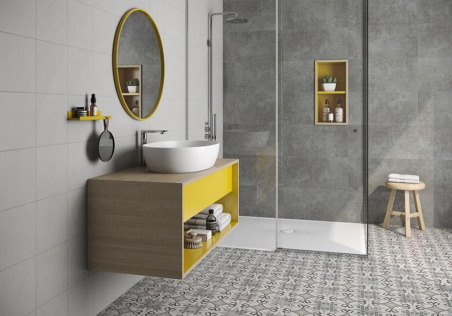 FERIA/PORCELANATO ART GRIS PORCELANATO 22.3x22.3 (BASE HIDRAULICO)