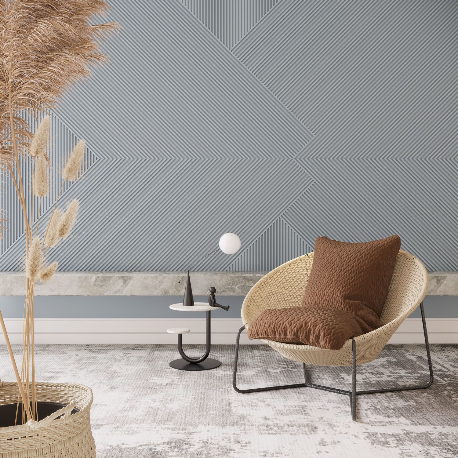 KLIPEN PANEL WPC INT 149*16*2900 MM CLASSIC GREY 2.31pz/m2
