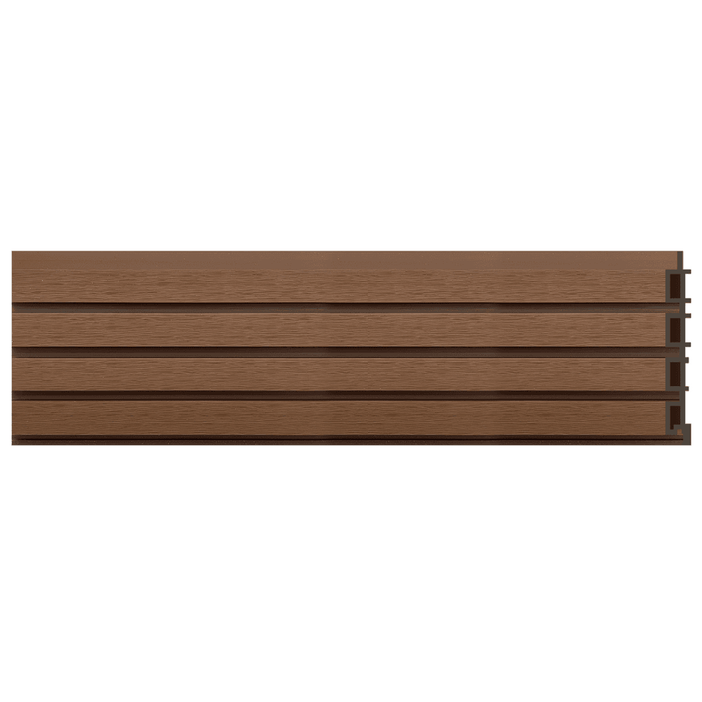 KLIPEN DUVAR PANEL WPC EXT/INT 219*26*2900 MM TEAK