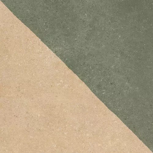 FERIA/PORCELANATO TERRACOTA MODUL PAJA/VERDE 20x20 DECO NAT