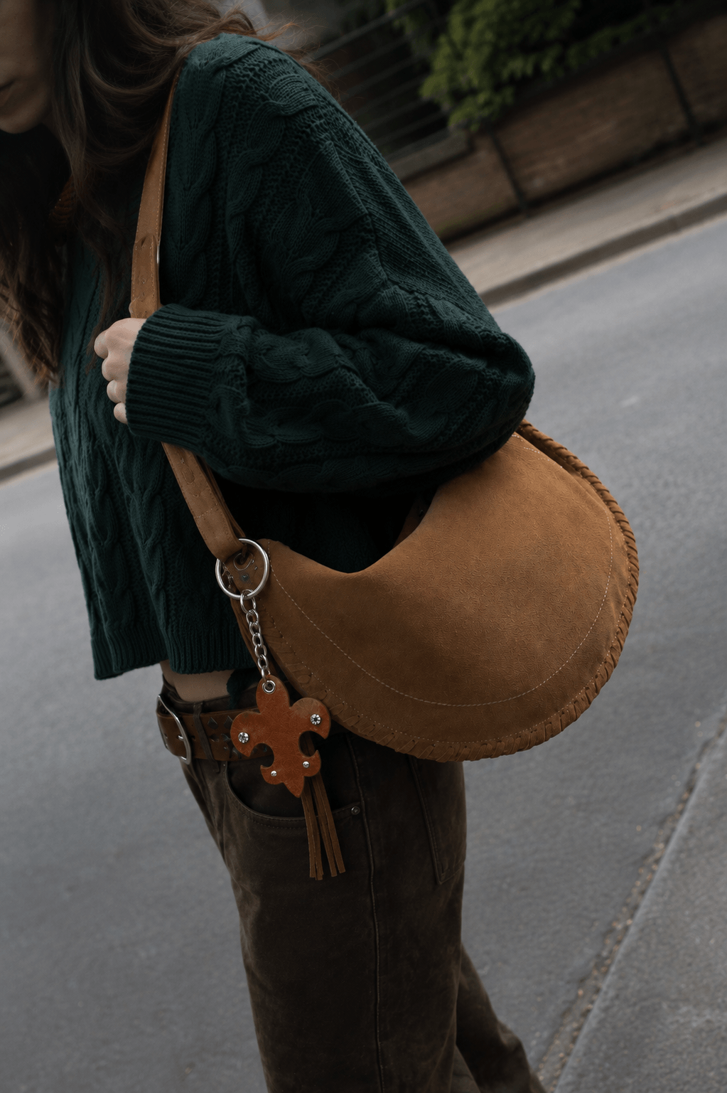 Llavero trébol - Keuro Leathers