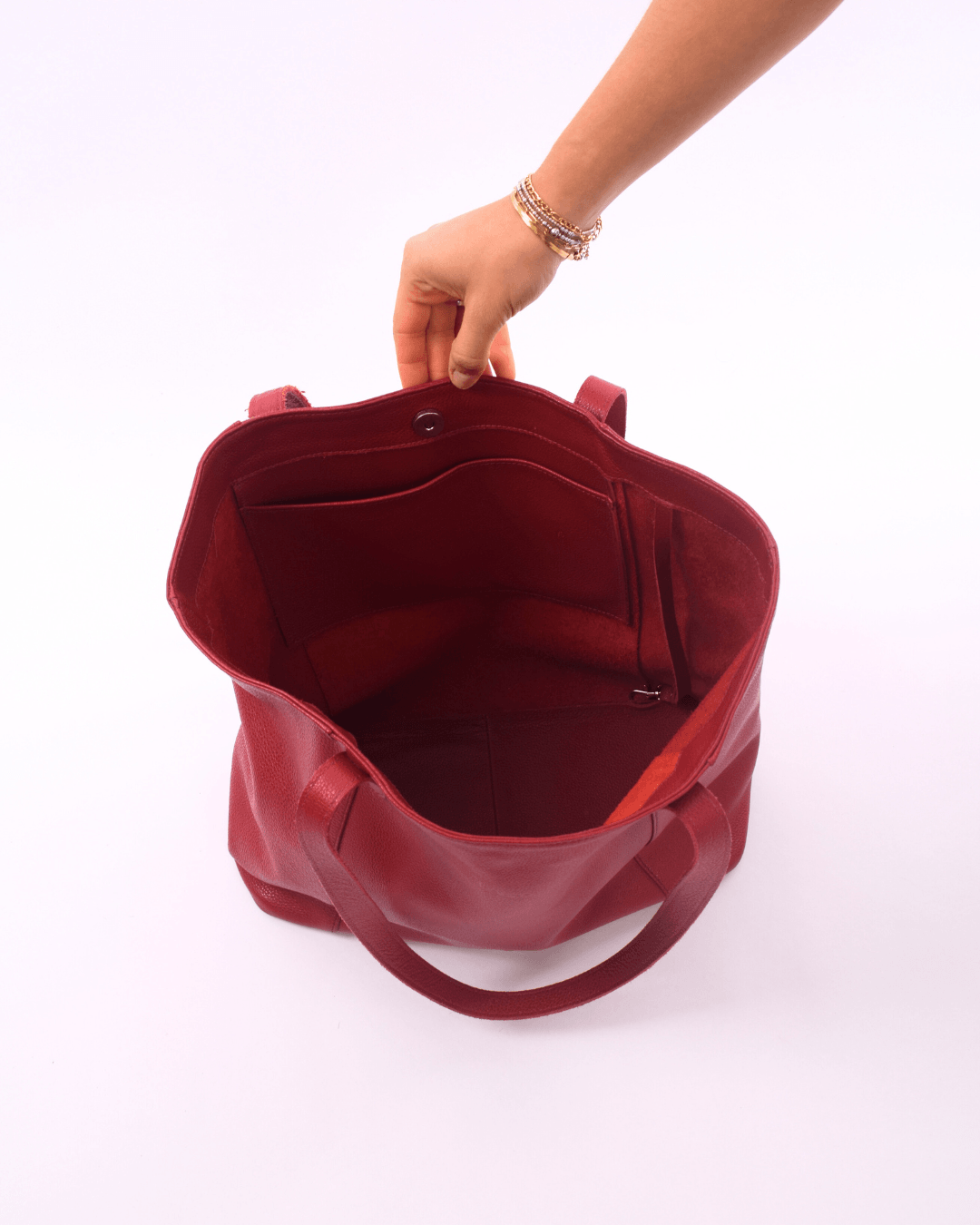 Tote Florencia con broche