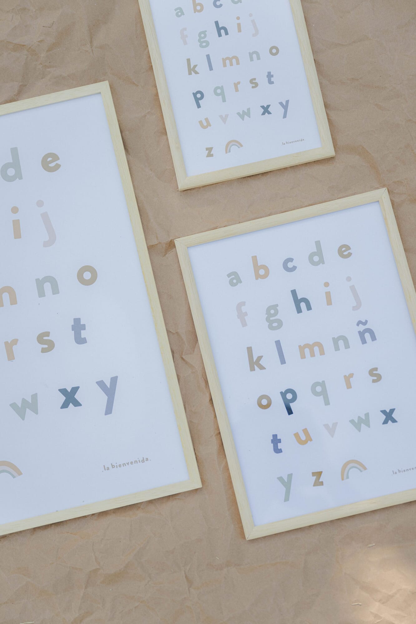 Cuadros decorativos línea 'Bienvenida'