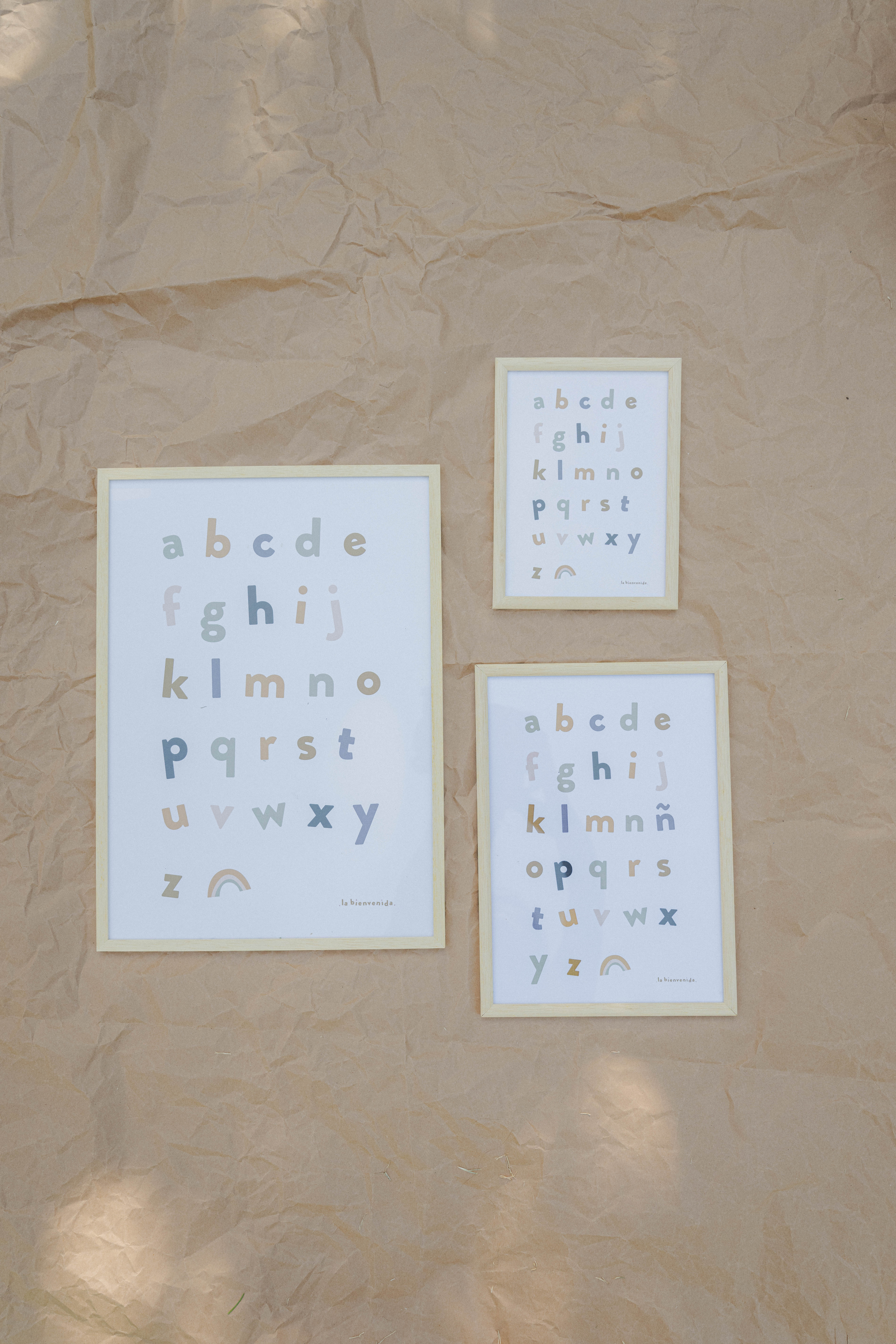 Cuadros decorativos línea 'Bienvenida'