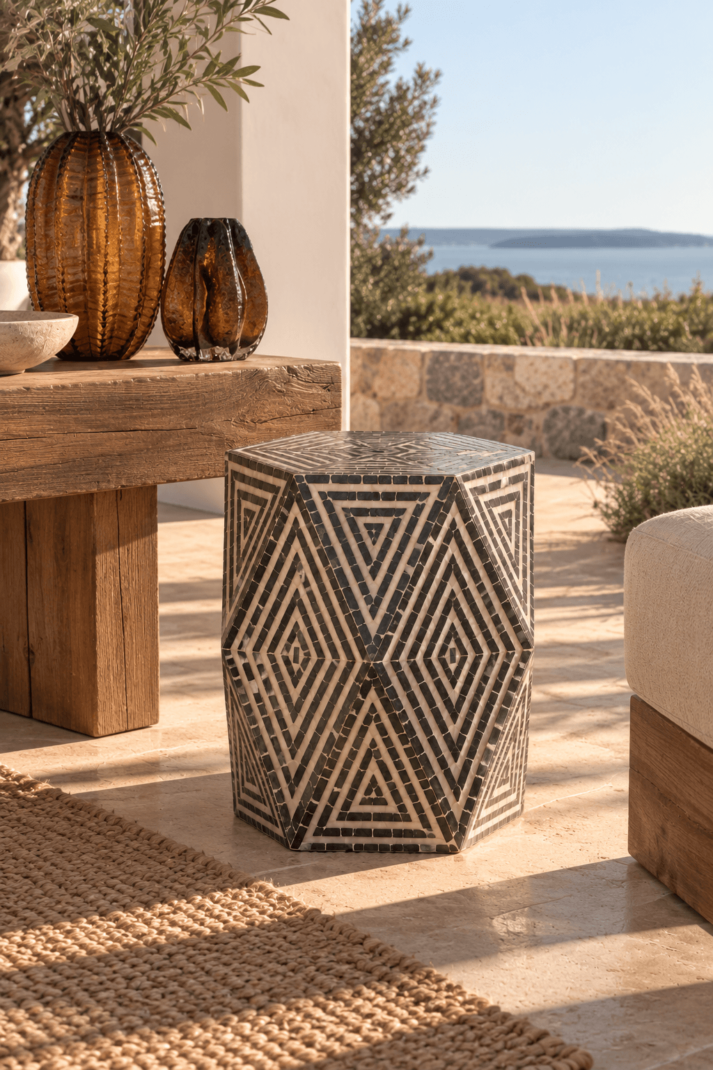 Stool Geometrico