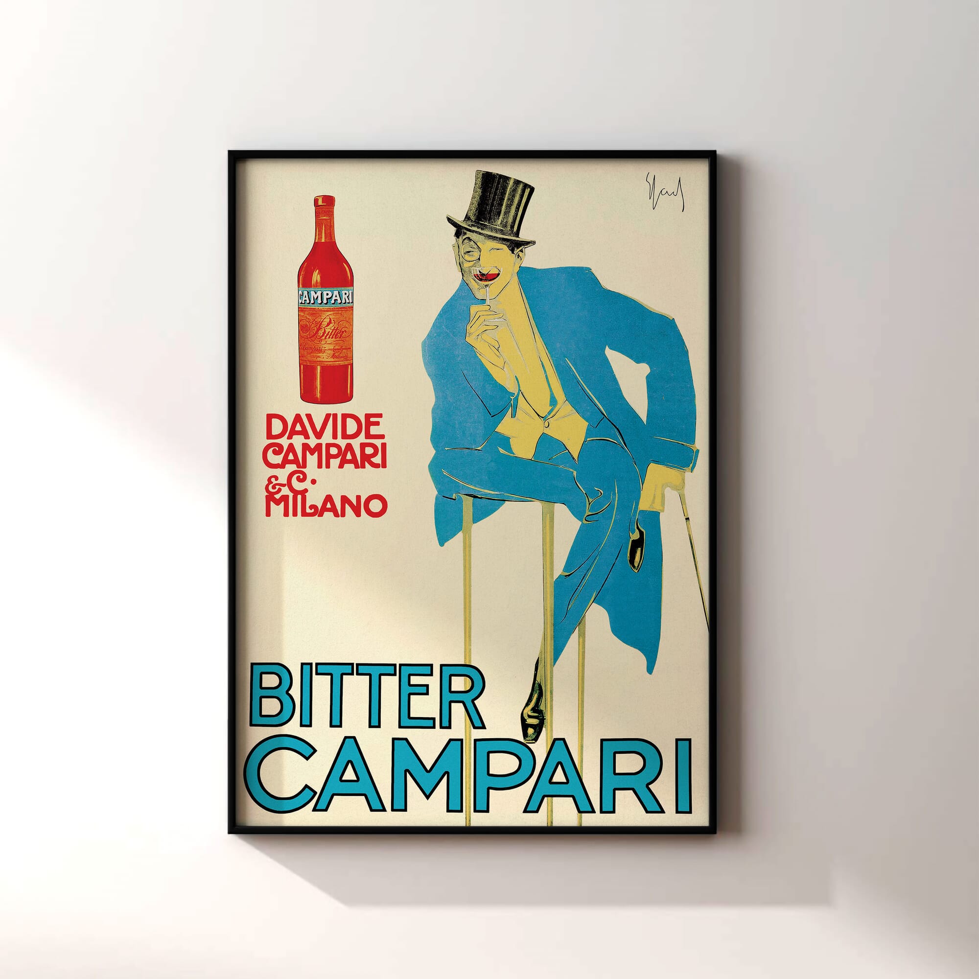Cuadro Bitter Campari Grande