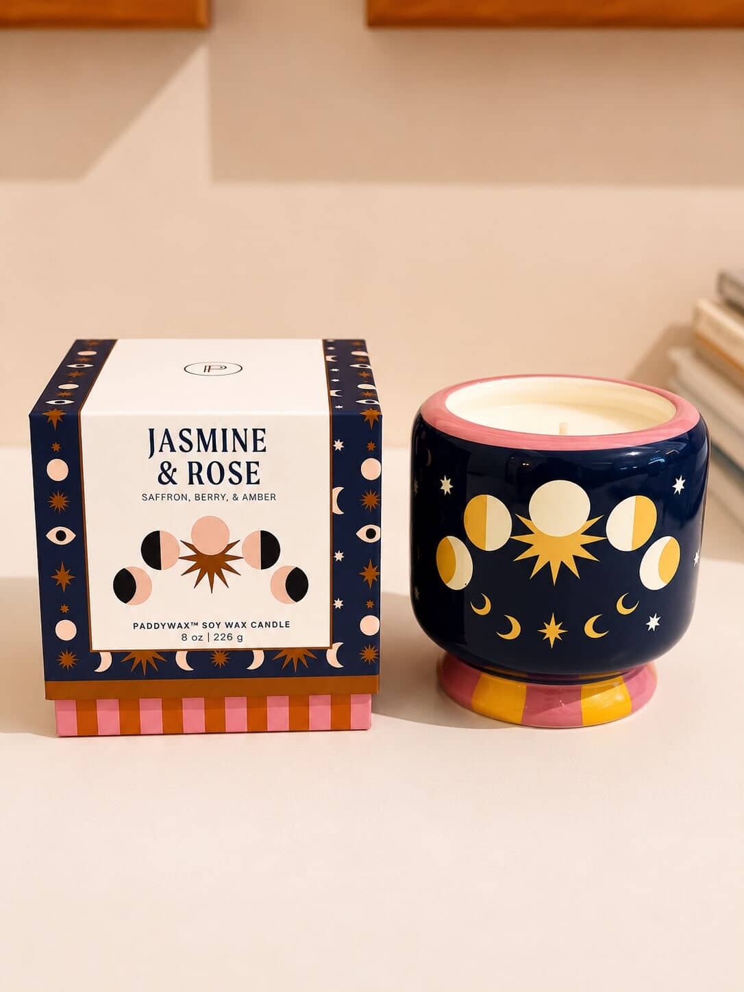 vela ceramica jazmine