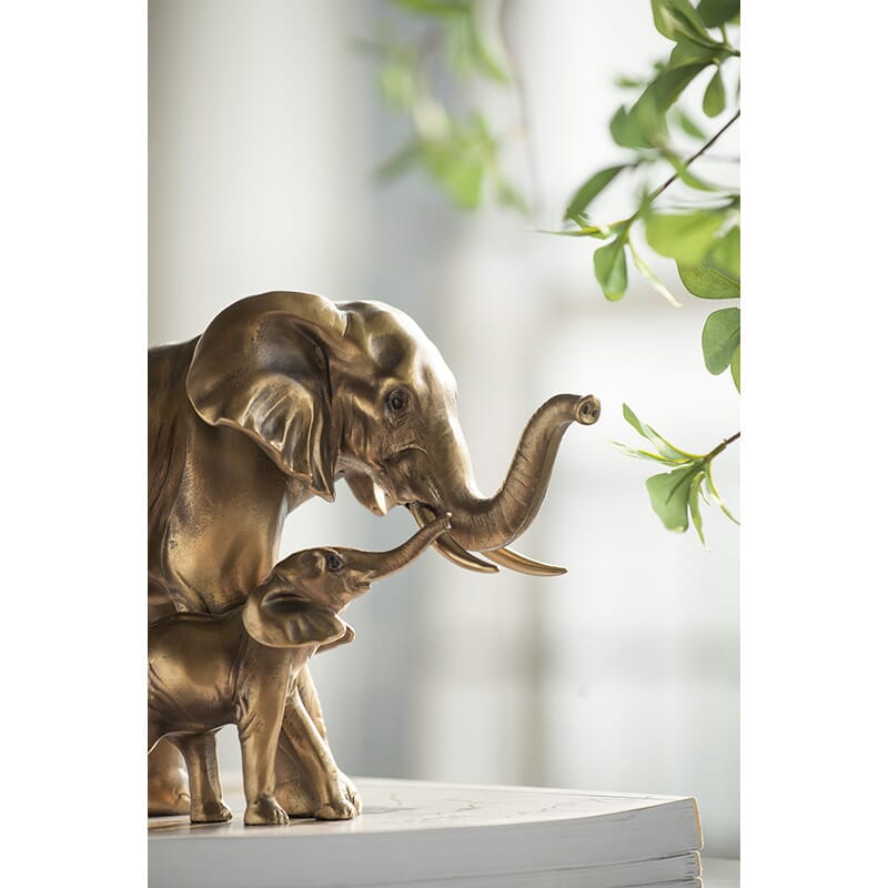 Elefante con su cría