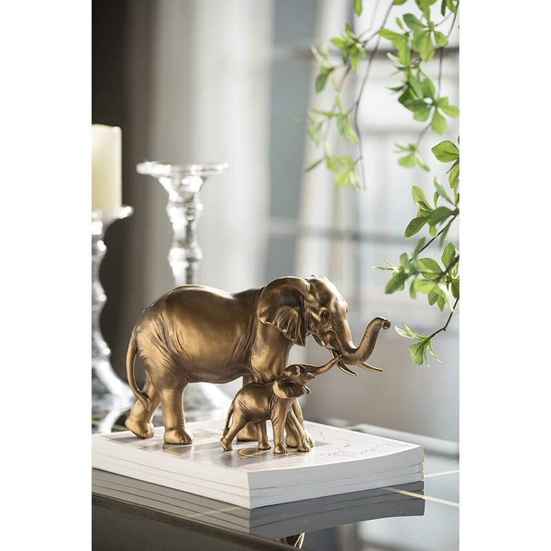 Elefante con su cría
