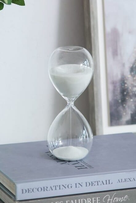 Reloj de Arena 30min Blanco