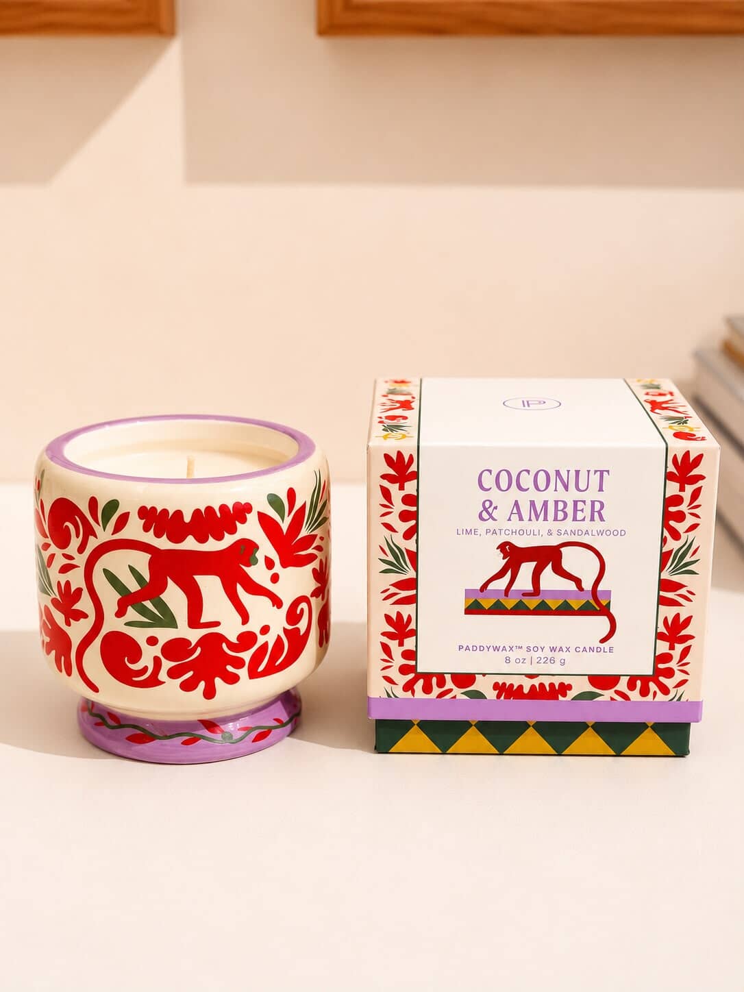 vela ceramica coconut