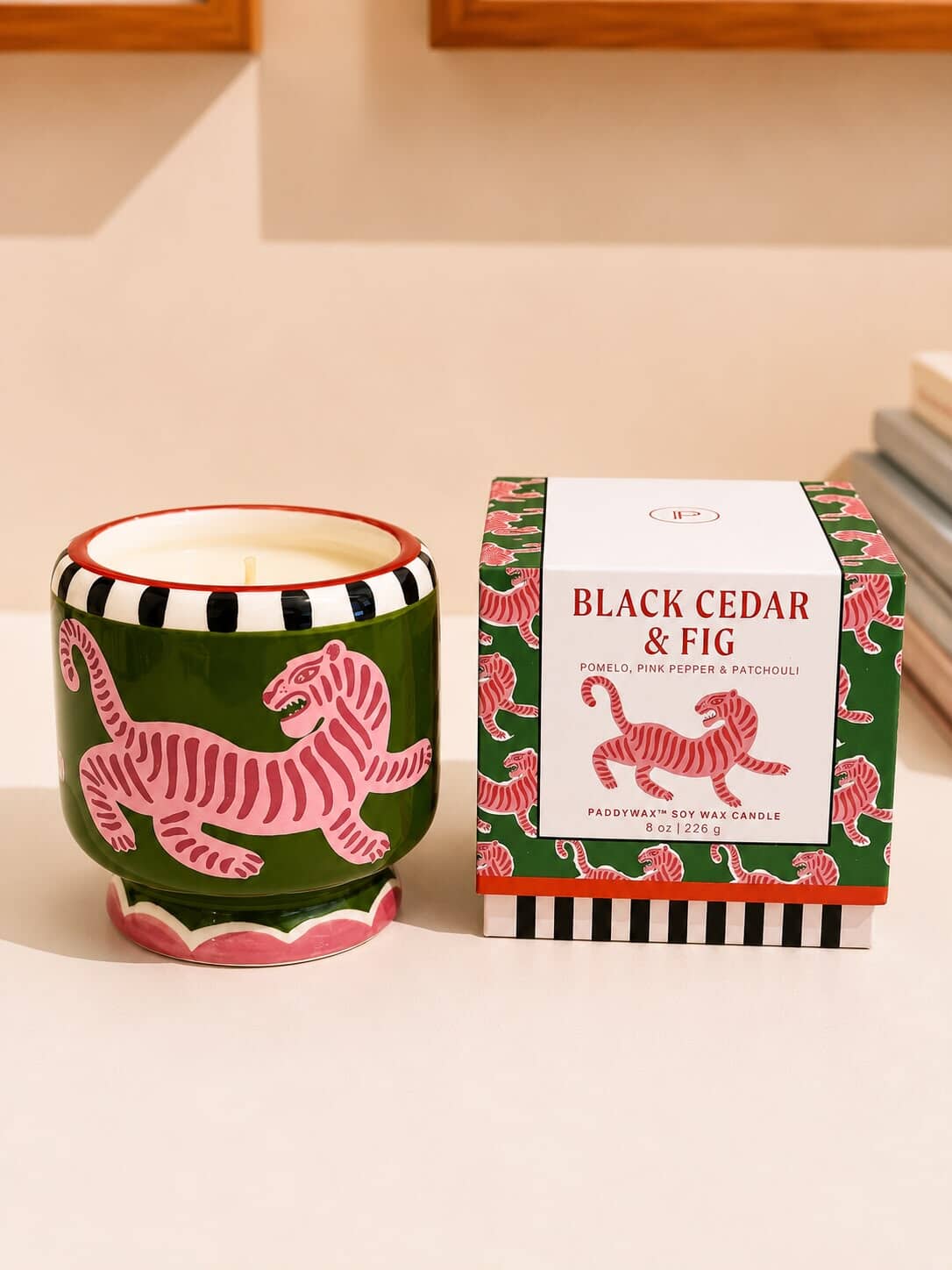 vela ceramica tigger
