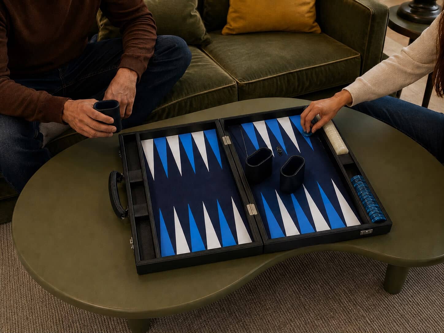 Backgammon valija
