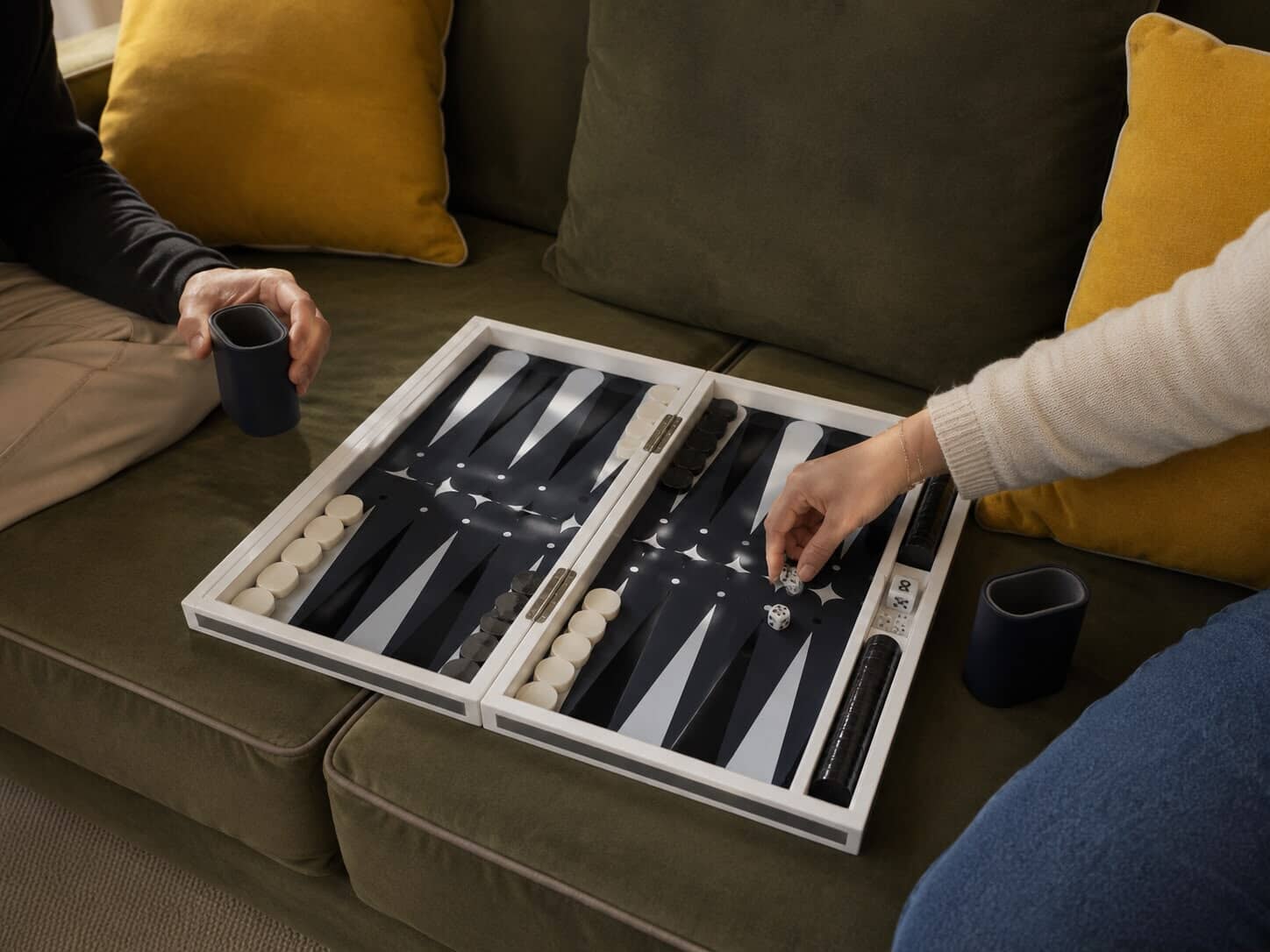 Backgammon Laqueado