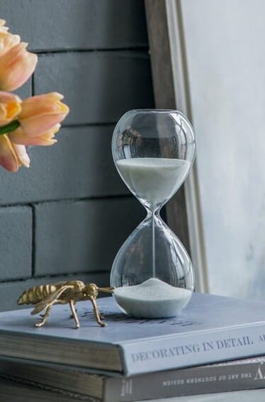 Reloj de Arena 30min Blanco