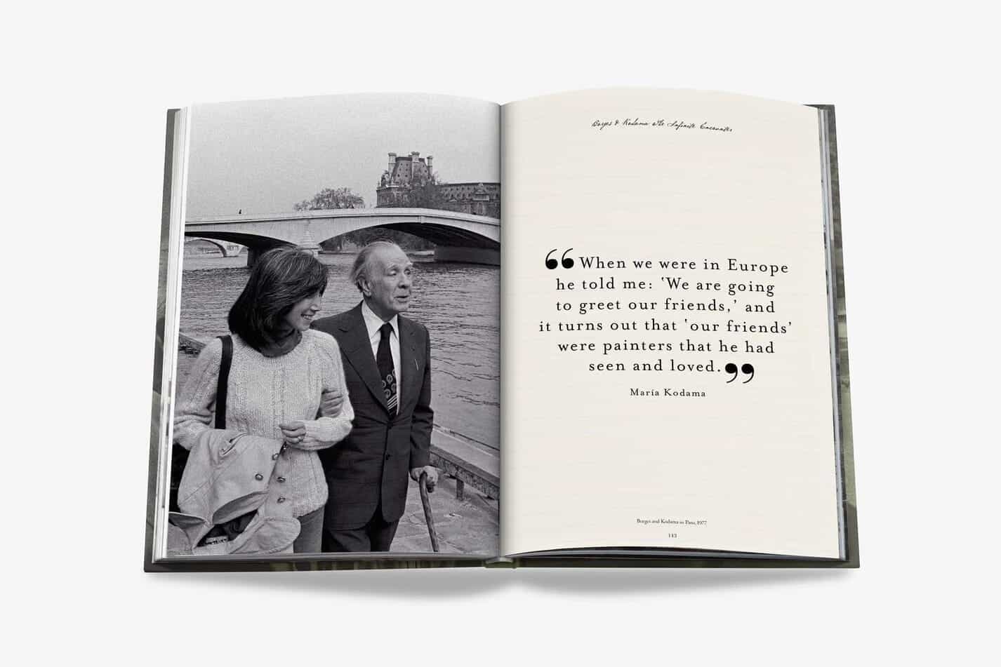 Jorge Luis Borges & Maria Kodama
