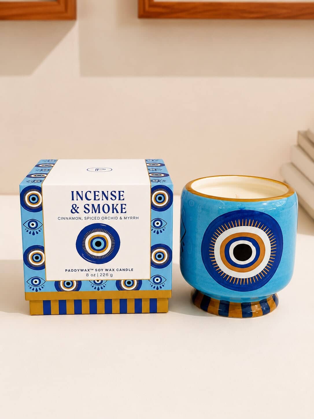 Vela ceramica Ojo