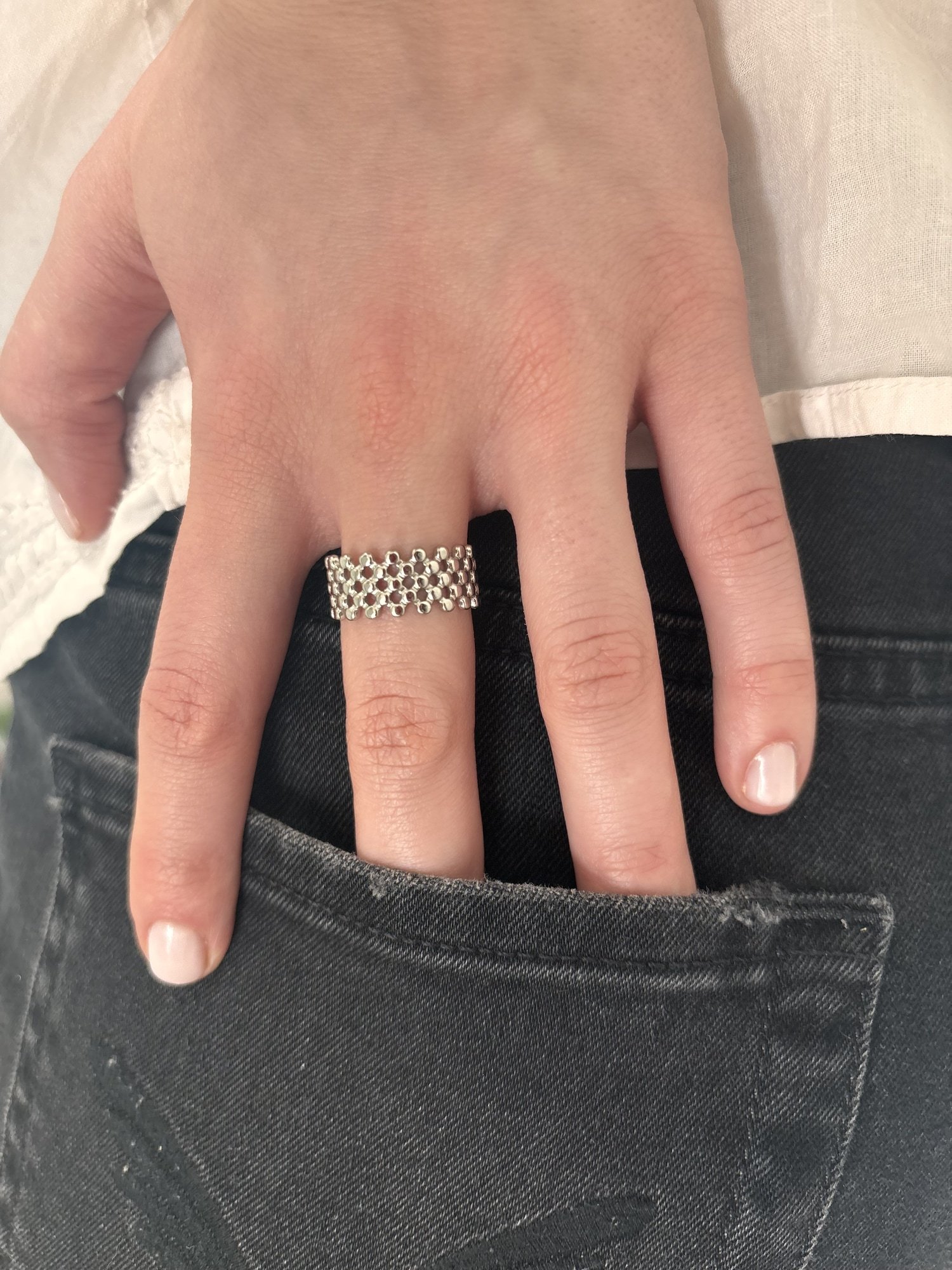 Anillo malla
