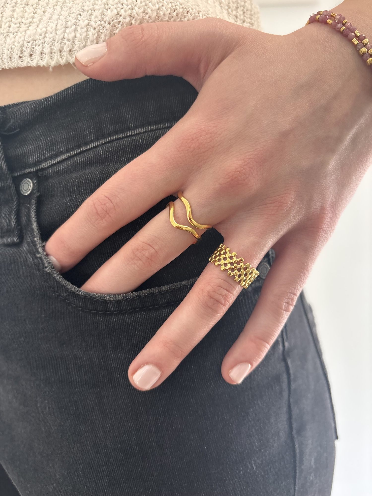 Anillo malla