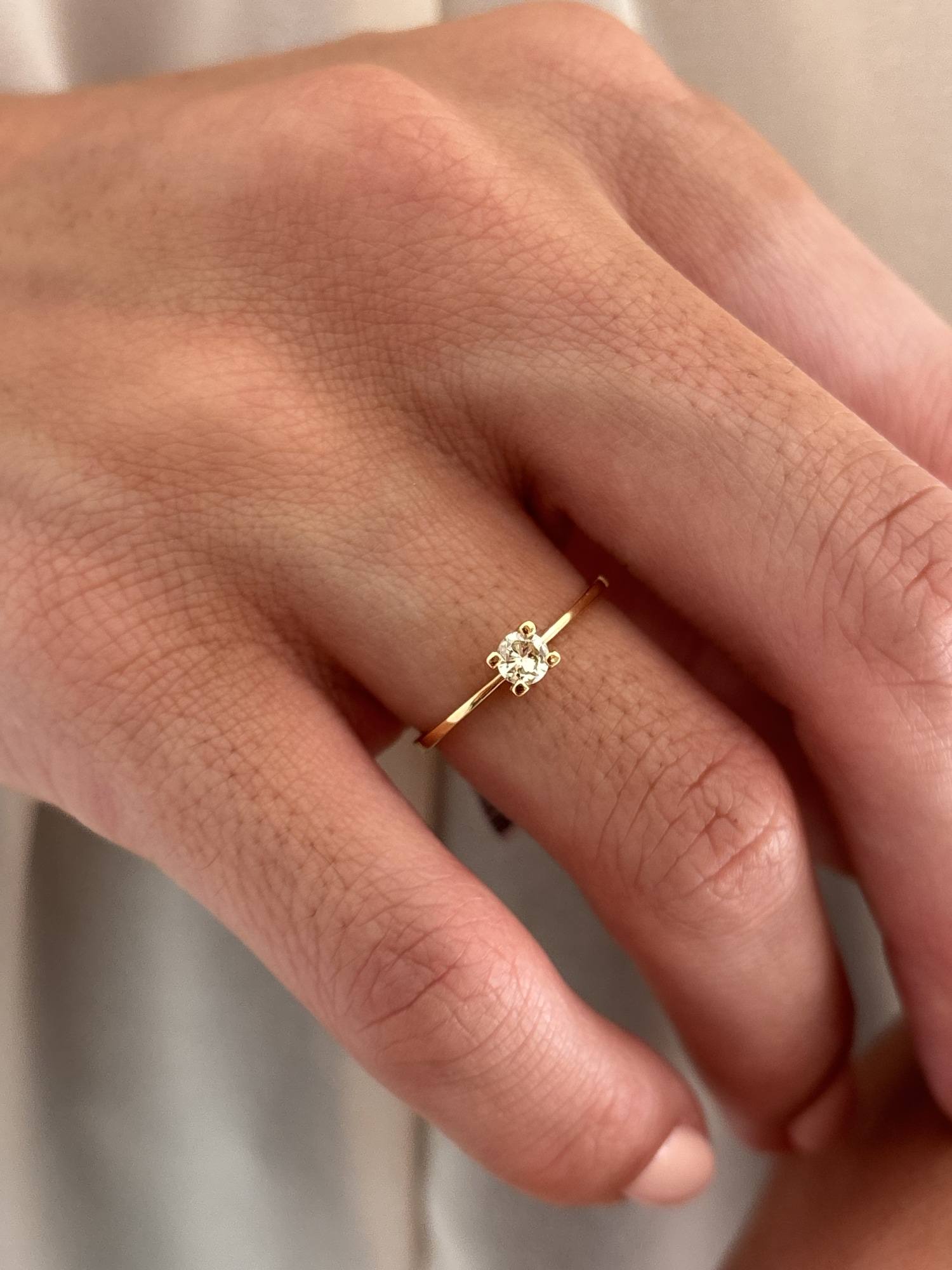 Anillo Solitario