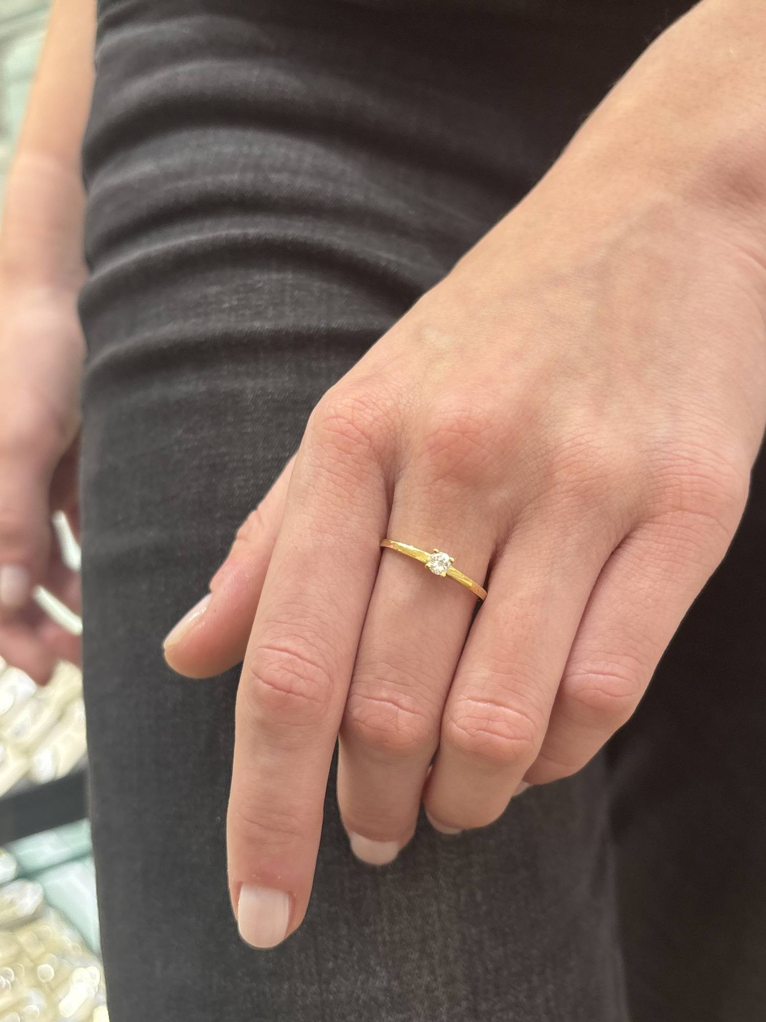 Anillo solitario