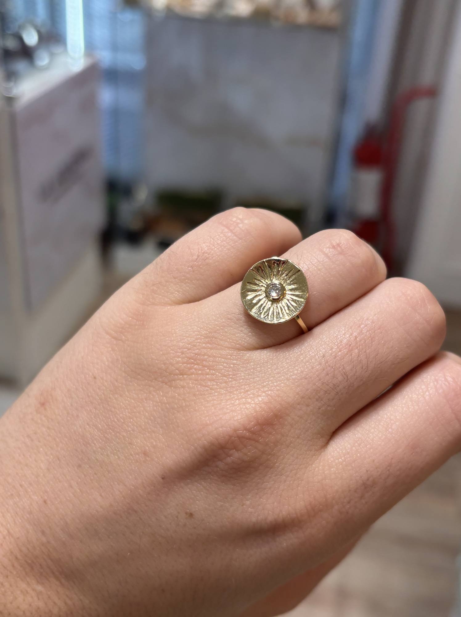 Anillo Flor