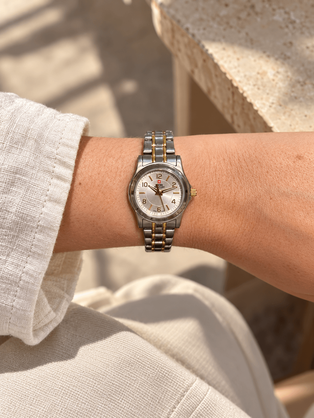 Reloj Dama Swiss Military combinado