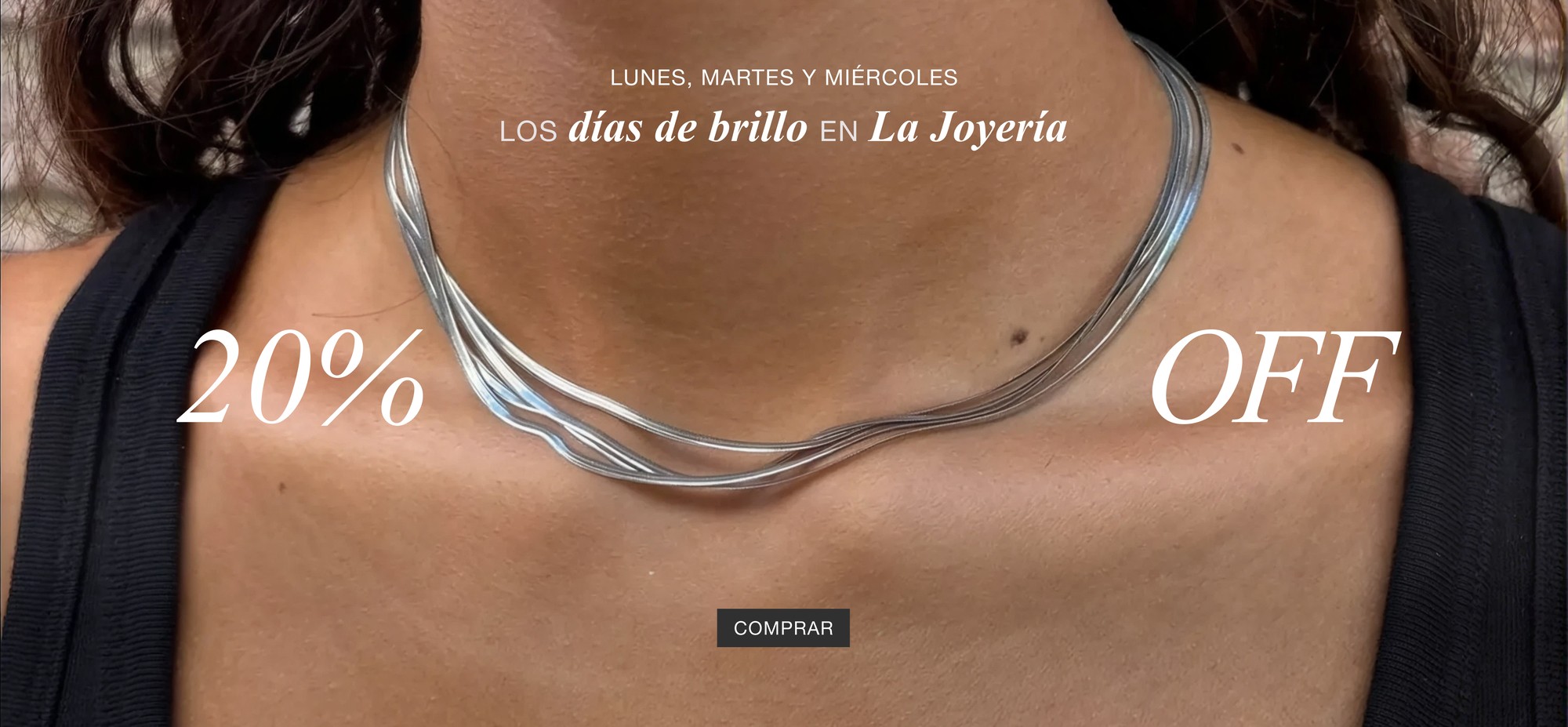 20% Lunes a miercoles