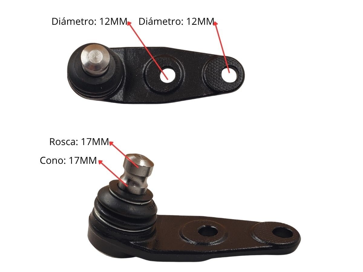 Rotula VolkswagenParati Amazon - Senda Gol I/Saveiro 80-94 Der/Izq