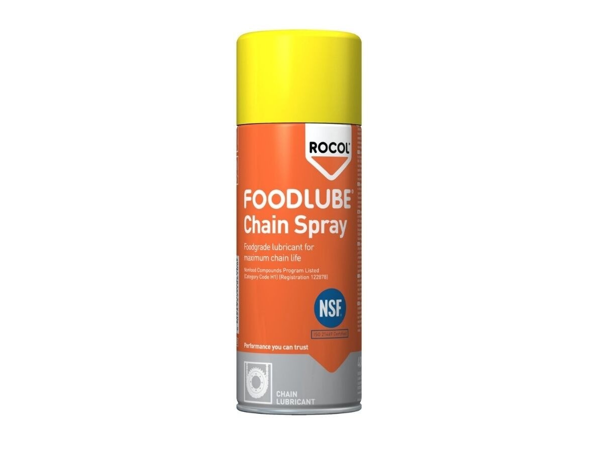 Lubricante Alimenticio ROCOL FOODLUBE Chain Spray NSF H1 para Cadenas