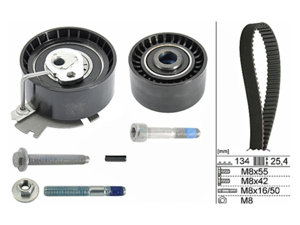 Kit Distribucion S/Bomba Agua Citroen C3/C4/C3 Aircross Picasso C4 Cactus C-Elysee Berlingo Peug 308 Sw/308/206/2008 Partner Hoggar/301/207/307/208 04-25