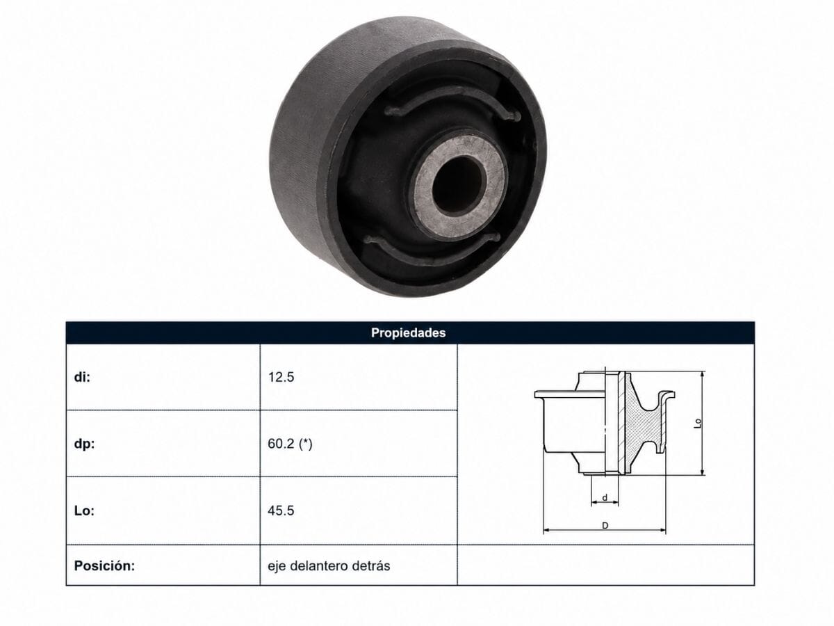Buje Del Chevrolet Meriva Montana Corsa Ii 00-17 Der/Izq