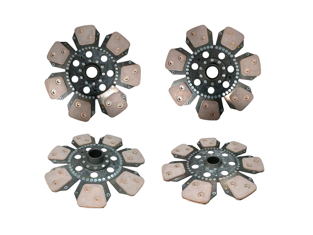 Disco Embrague Interno Trasmicion Alt Agrale Tractor Tractor Bx6150  Valmet Tractores Vt1380 Doble Disco/Vt1280 Doble Disco/Bh140 / Bh160 / Bh180 Doble Disco Embrague 91-25 Ø350-Est.22