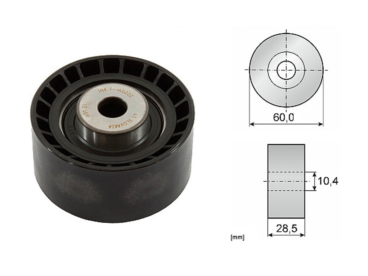 Tensor Guia Correa Dist. Ford Escort Contour Mondeo 93-14