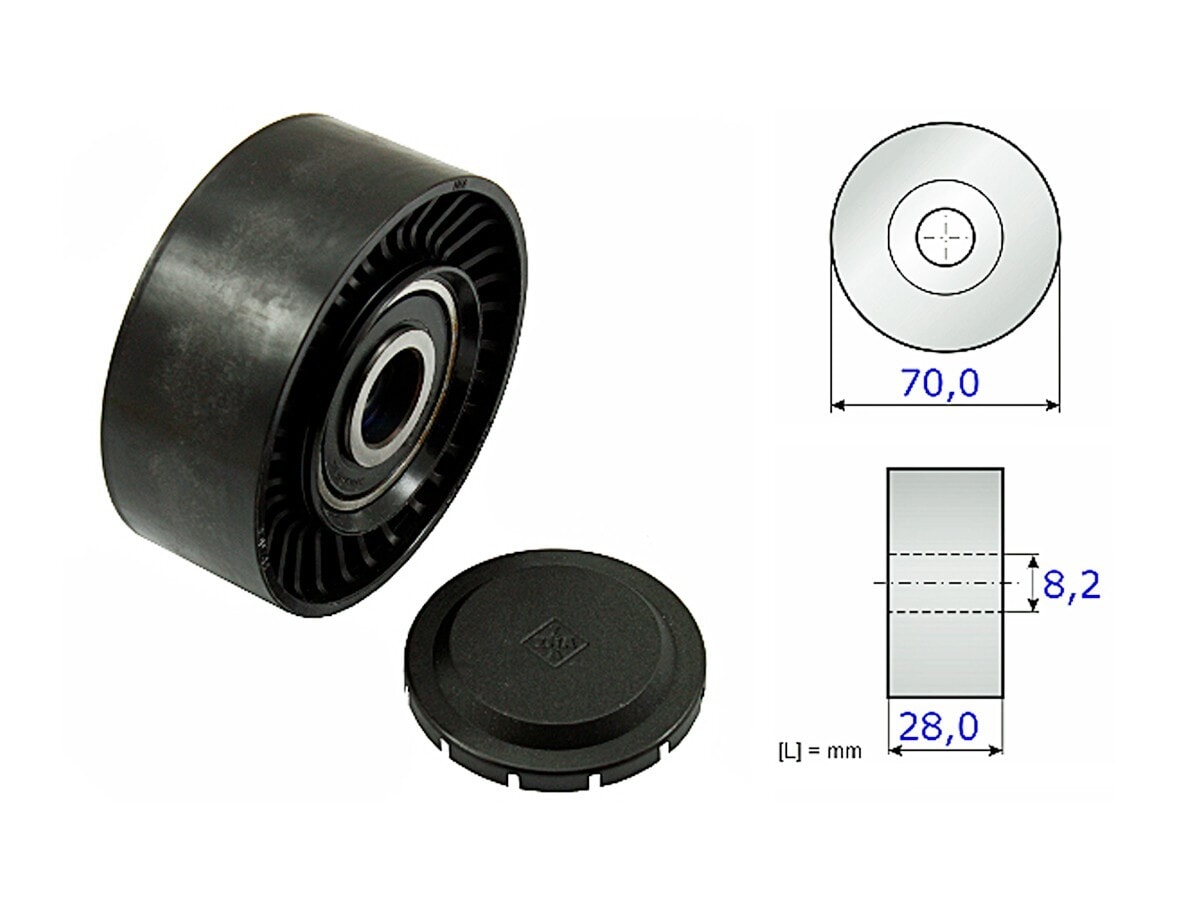Tensor Guia Correa Audi A4, Volks Amarok 4X2 - 4X4 05-25
