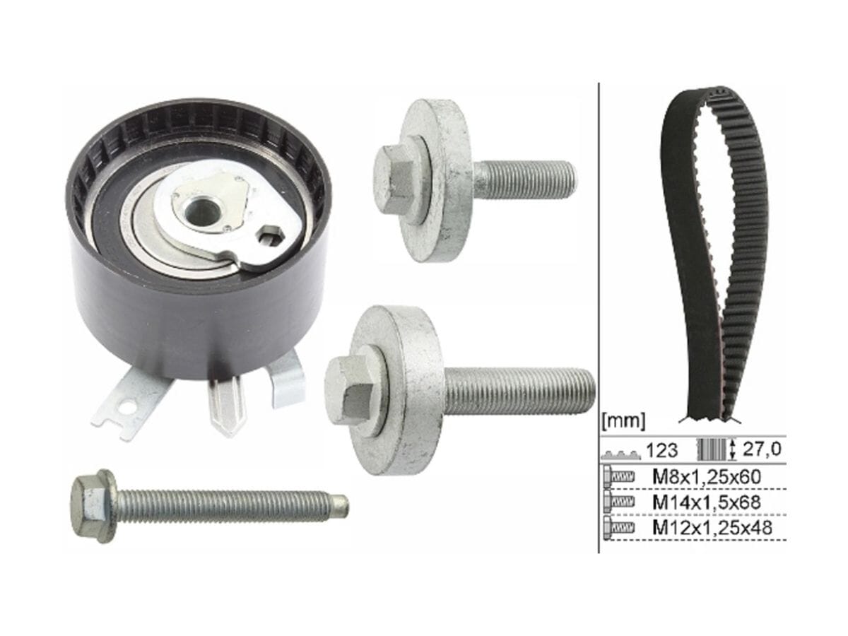 Kit Distribucion S/Bomba Agua Renault Clio Logan 01-25