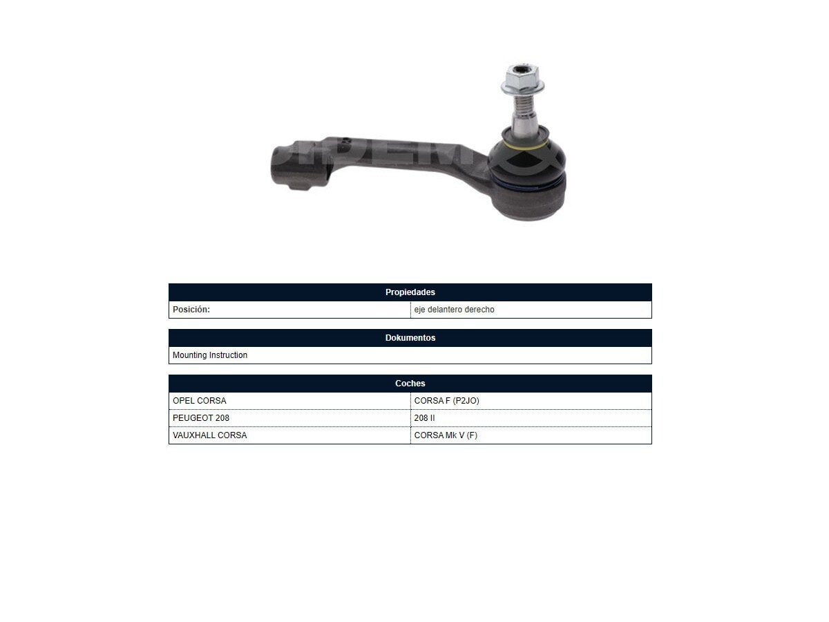Puntero 208 21-25 Der