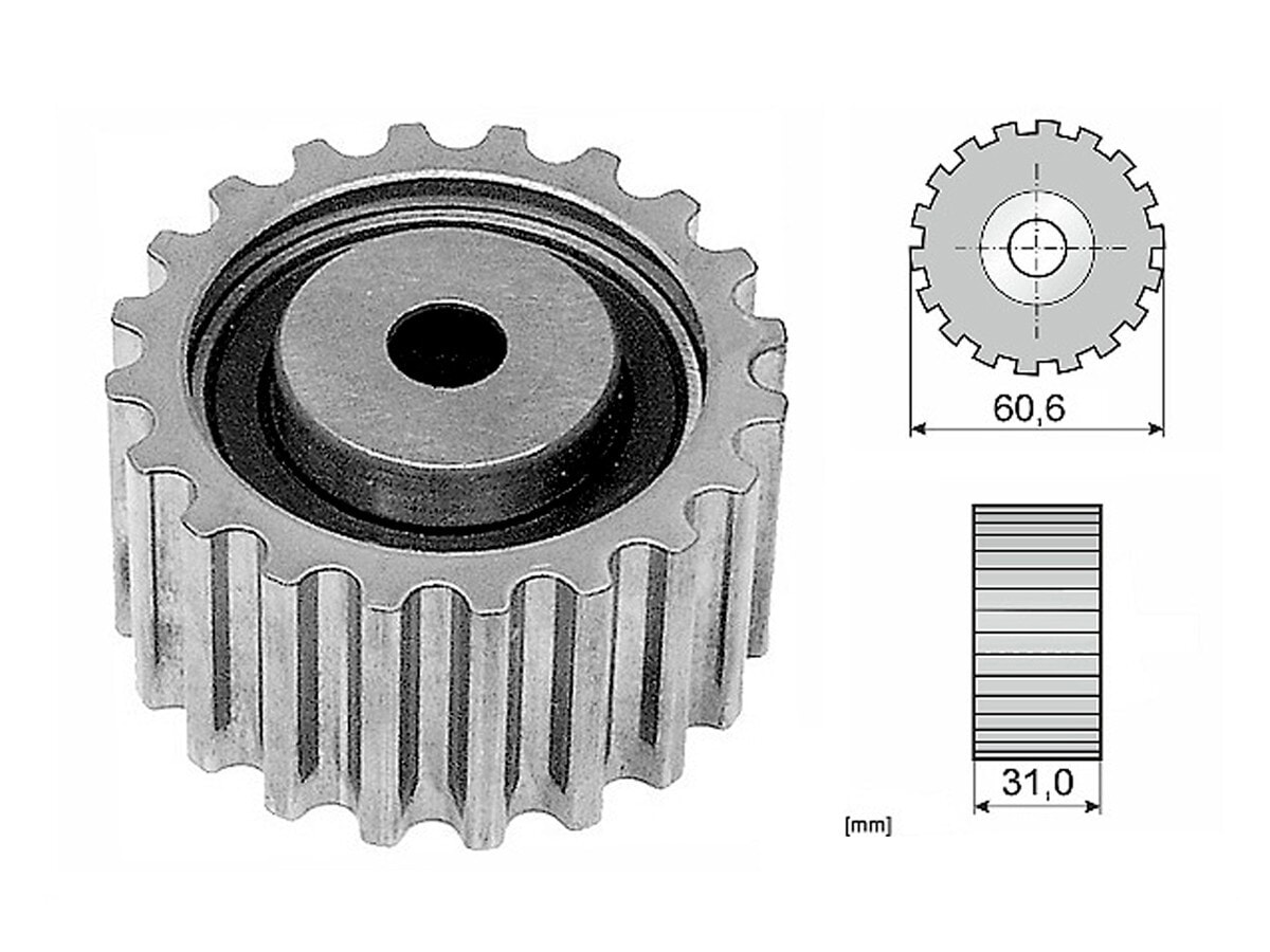 Tensor Guia Correa Distribucion Renault Megane Kangoo Scenic Clio Trafic Volvo S40 1.9 95-10