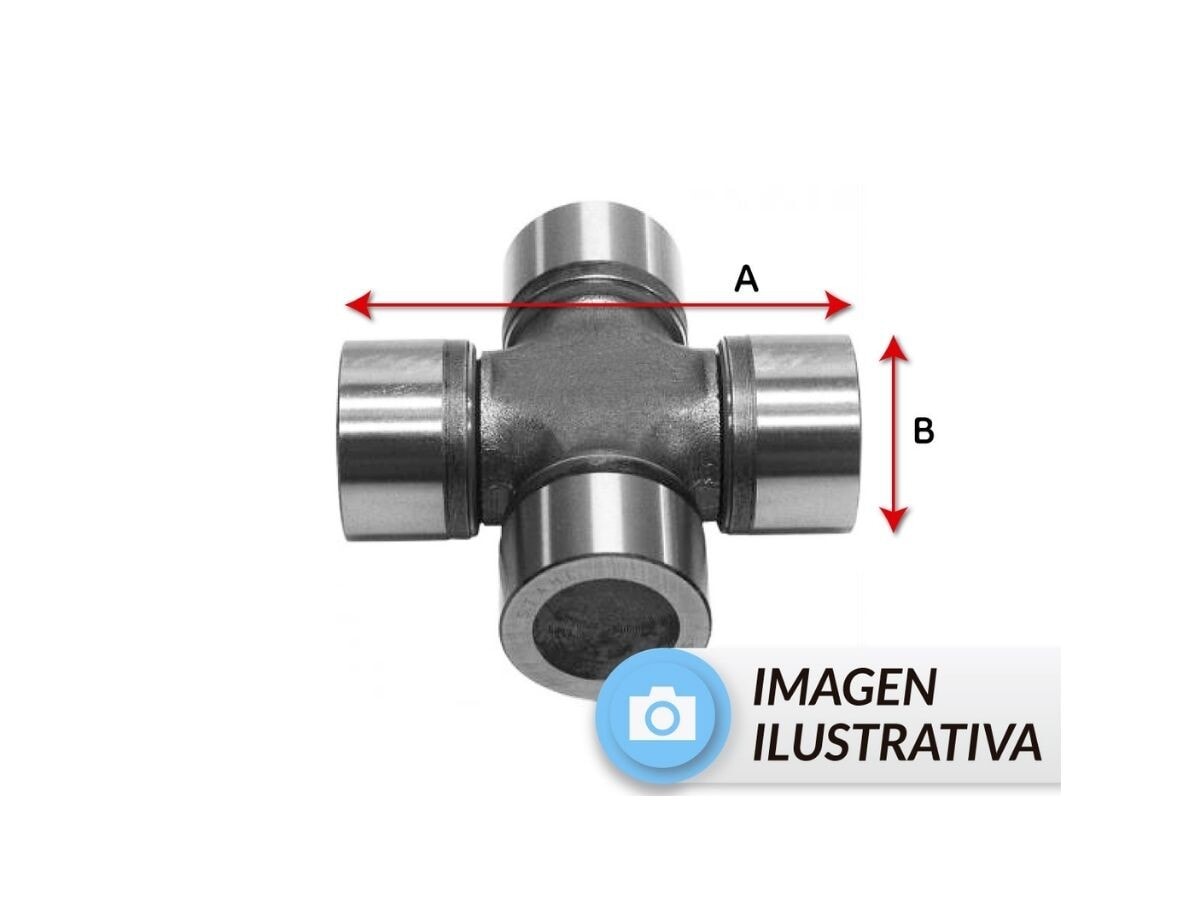 CRUCETA A:61.2mm B:23.8mm
