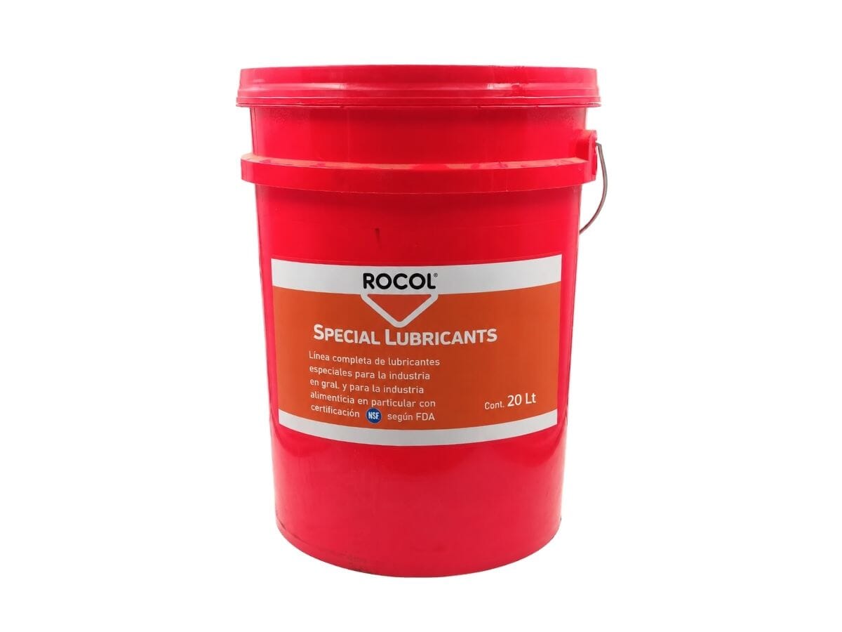 Aceite Alimenticio ROCOL FOODLUBE HI-POWER 100 NSF H1 para Hidráulica y Compresores – 20 L