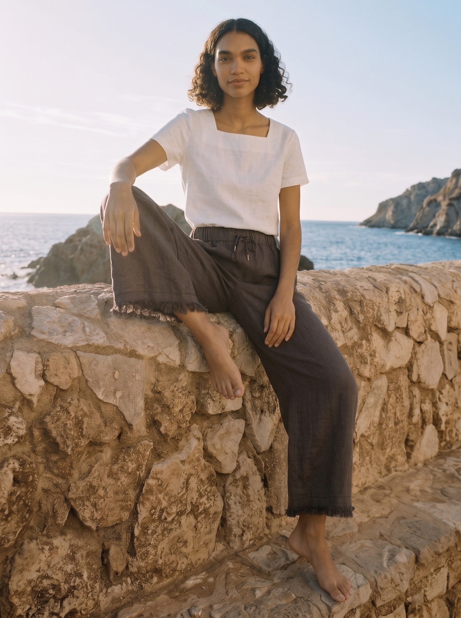 Pantalon Capri
