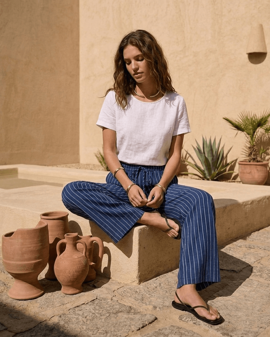 Pantalon Cerdeña Rayado